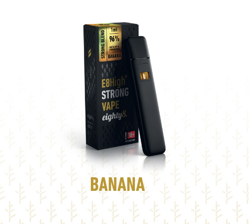 88 BANNAN THC-A 1 ML VAPES 10 PCS