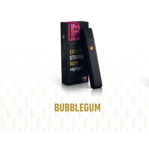 88 BUBELGUM THC-A 1 ML VAPES 10 PCS