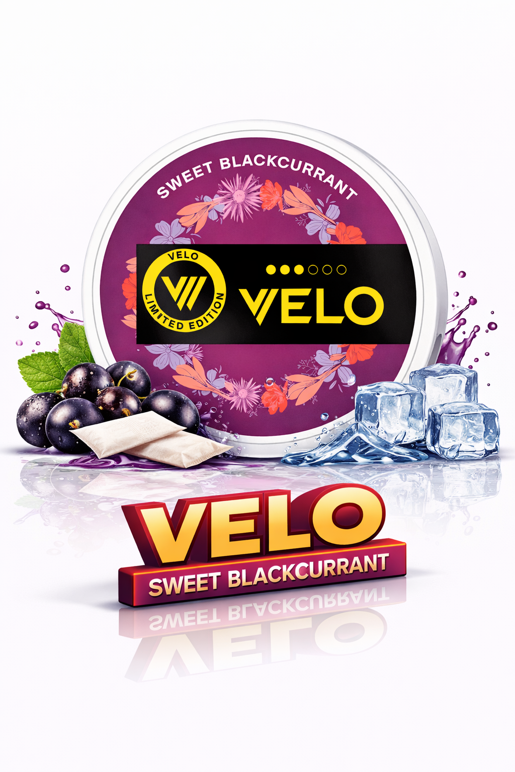 VELO Sweet Blackcurrant 10x8mg