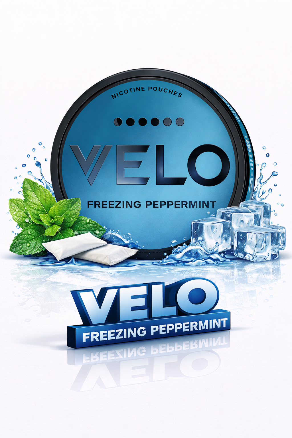 VELO Freezing Peppermint 4 DOTS  10x50g