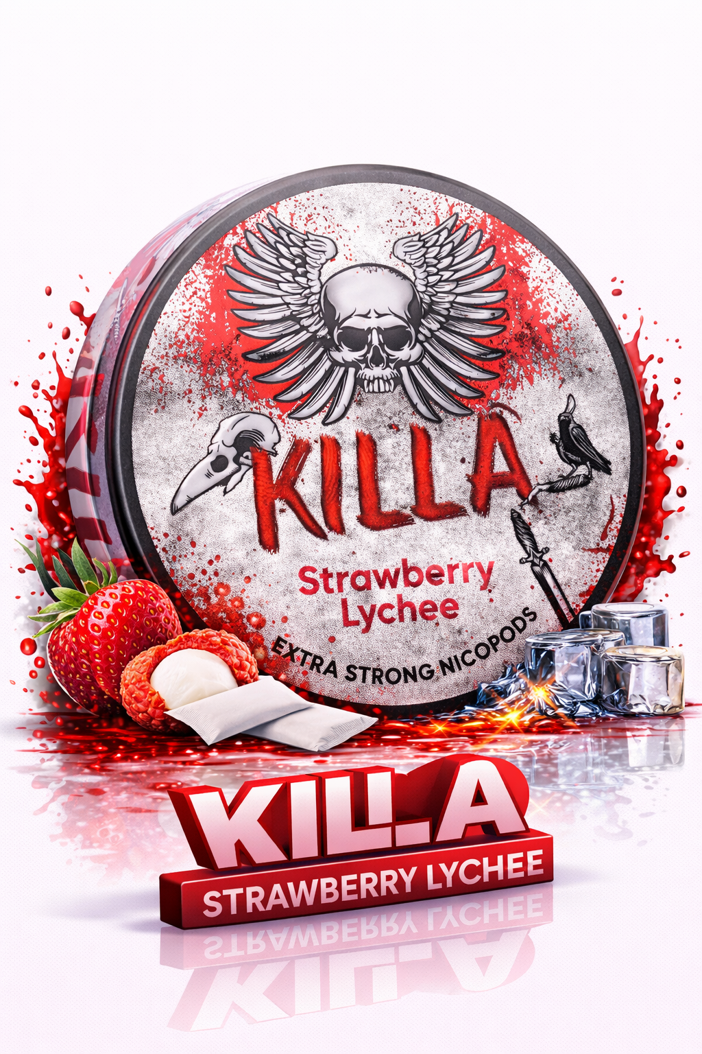 KILLA Strawberry	Lychee 10x13.2mg