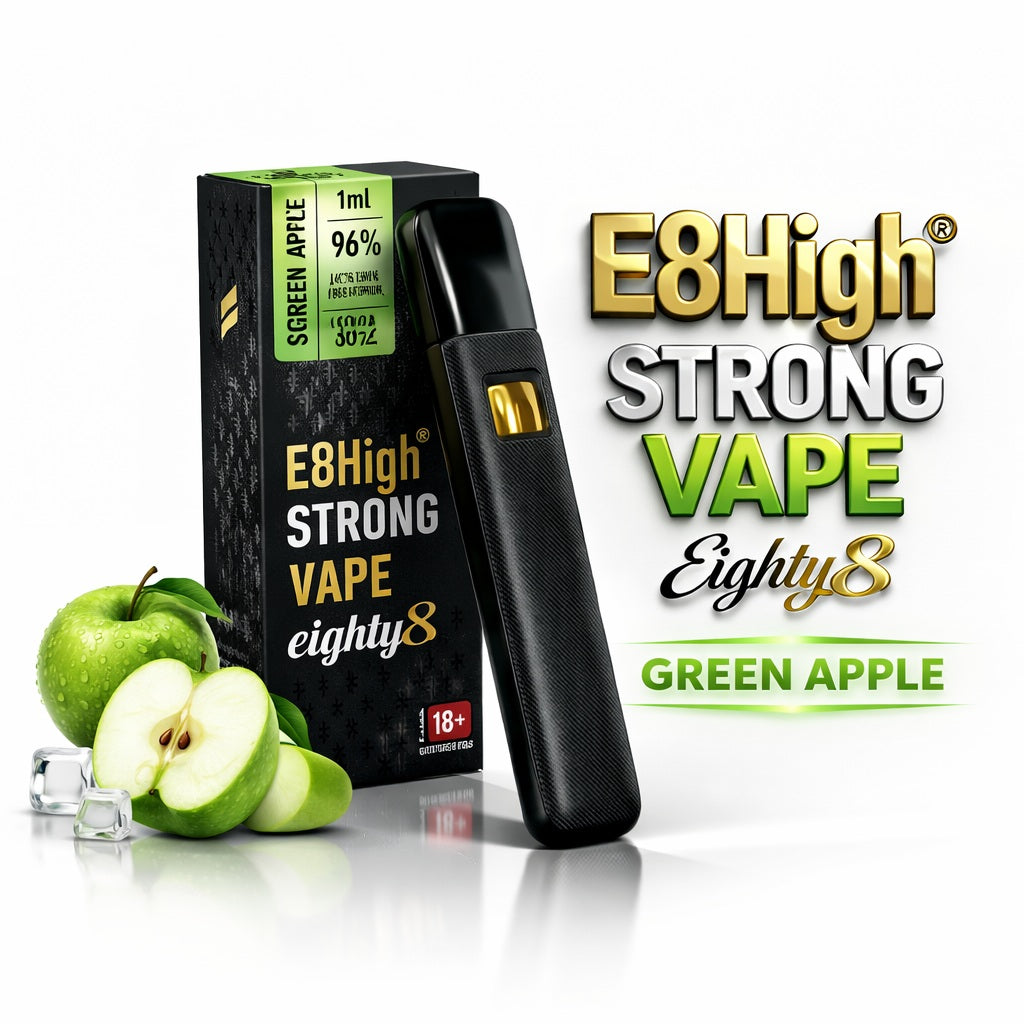 88 2ML 10 PCS  THC-A GREEN APPLE VABES