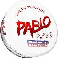 PABLO Exclusive Blueberry Peach Ice 10 PCS