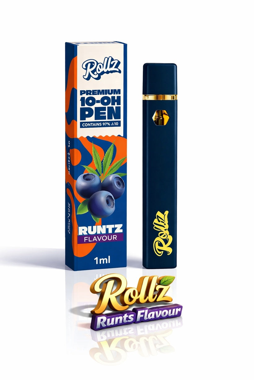 ROLLS 2ML VAPES 10 PCS THC-A RUNTZ VAPES ROLLZ