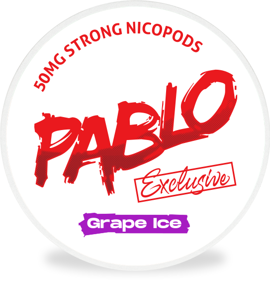 PABLO Exclusive Grape Ice 10x50g
